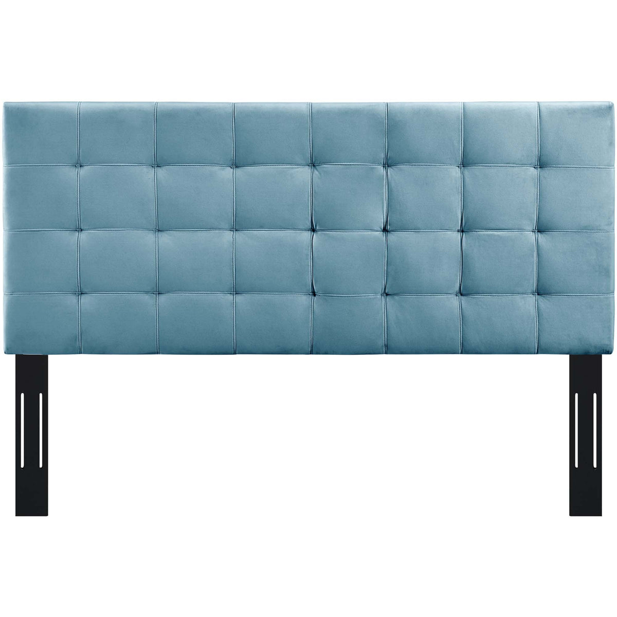 Paisley Tufted Upholstered Performance Velvet Headboard