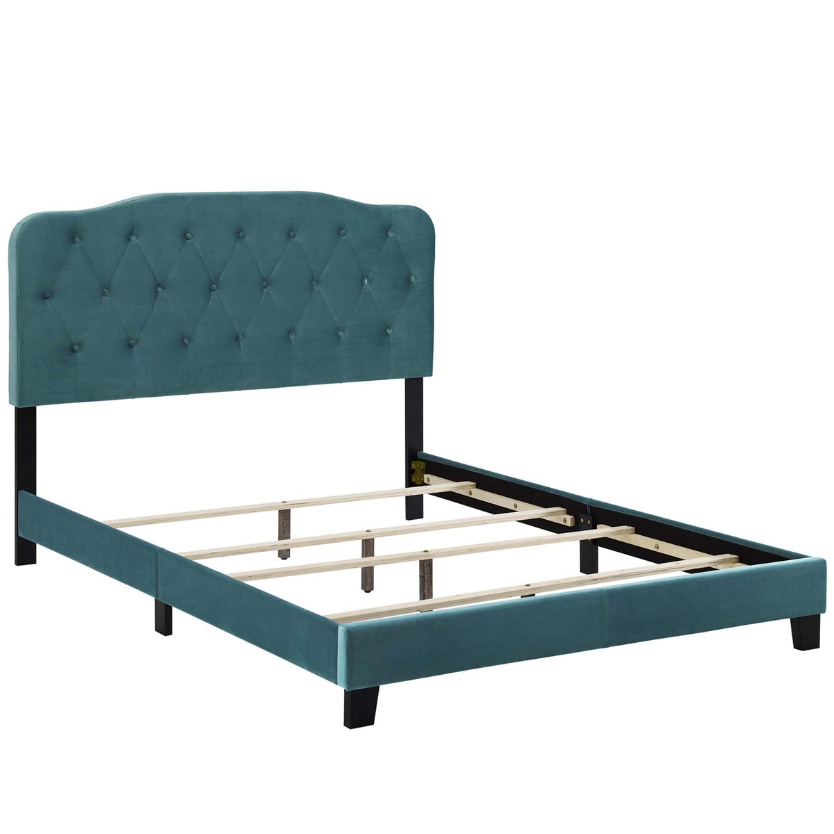 Amelia Performance Velvet Bed - view 7