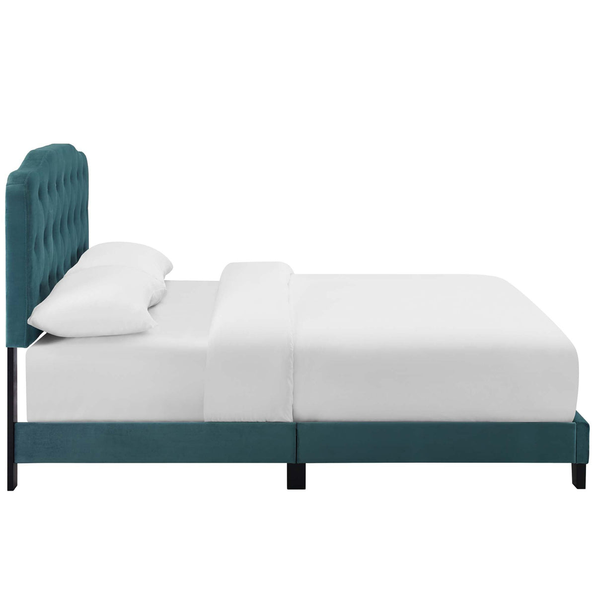 Amelia Performance Velvet Bed - view 13