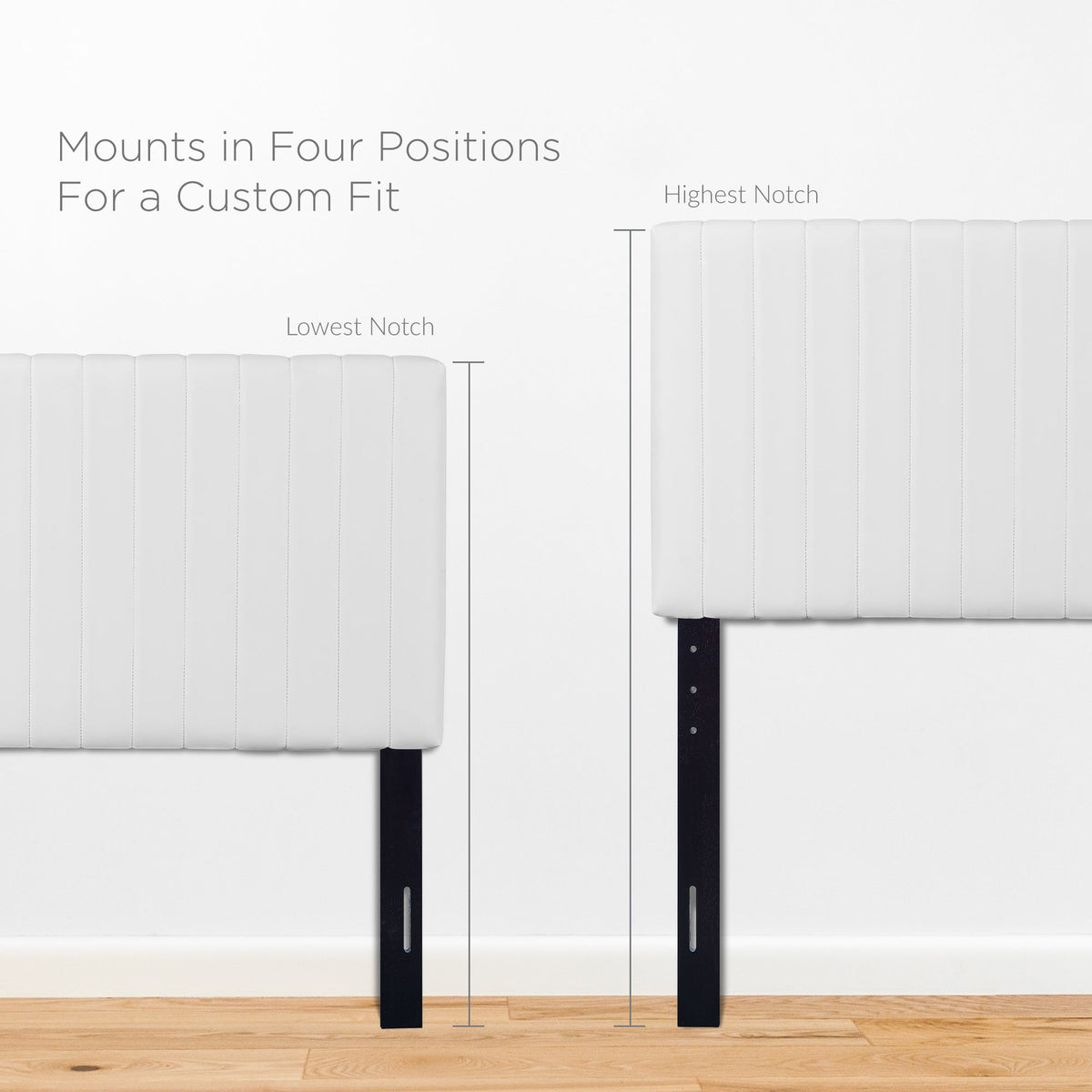 Keira Faux Leather Headboard - view 17