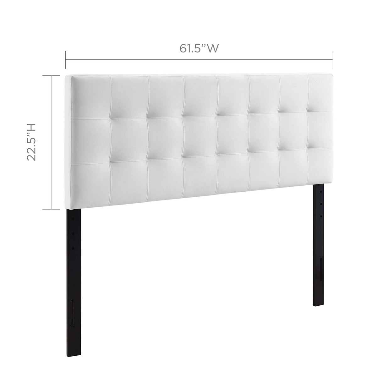Lily Biscuit Tufted Performance Velvet Headboard - view 45