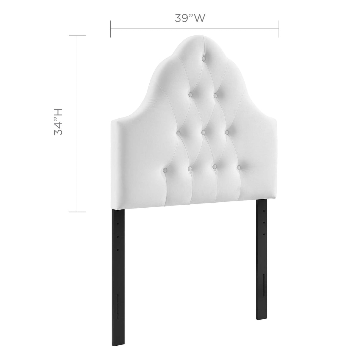 Sovereign Diamond Tufted Performance Velvet Headboard