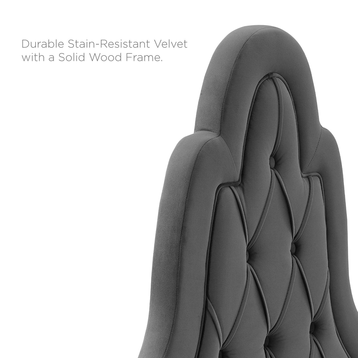 Augustine Tufted Performance Velvet Headboard - view 19