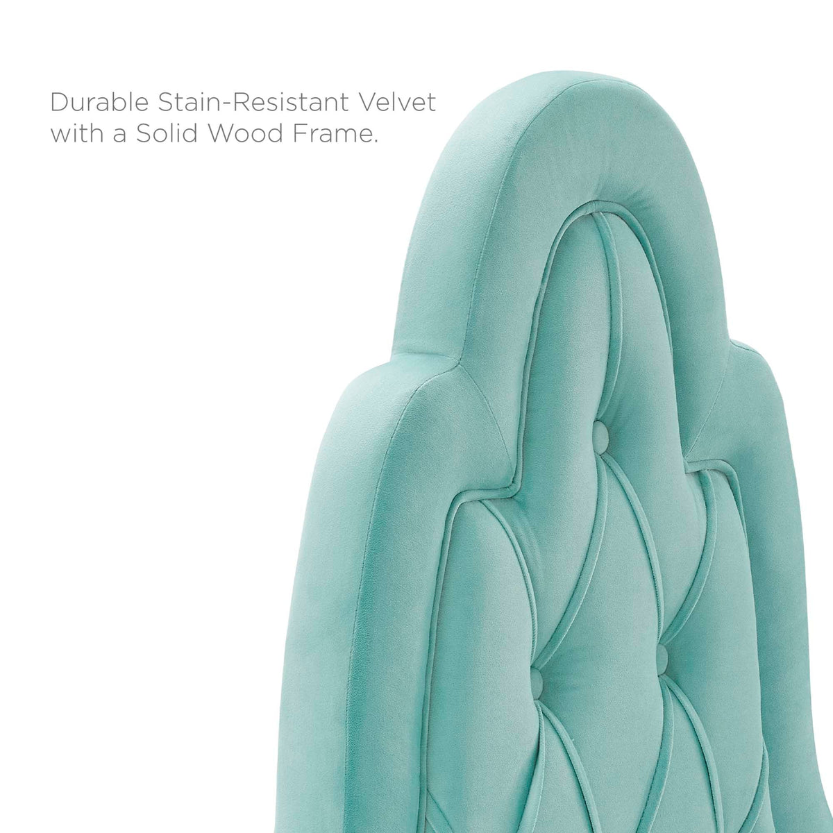 Augustine Tufted Performance Velvet Headboard - view 22