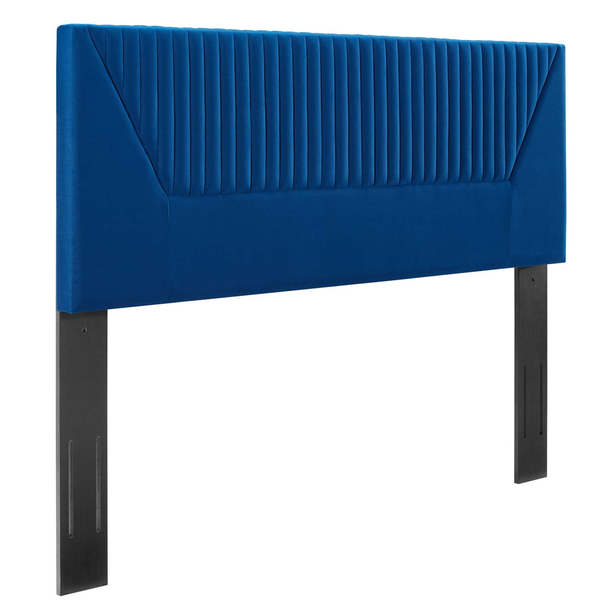 Patience Channel Tufted Performance Velvet Headboard