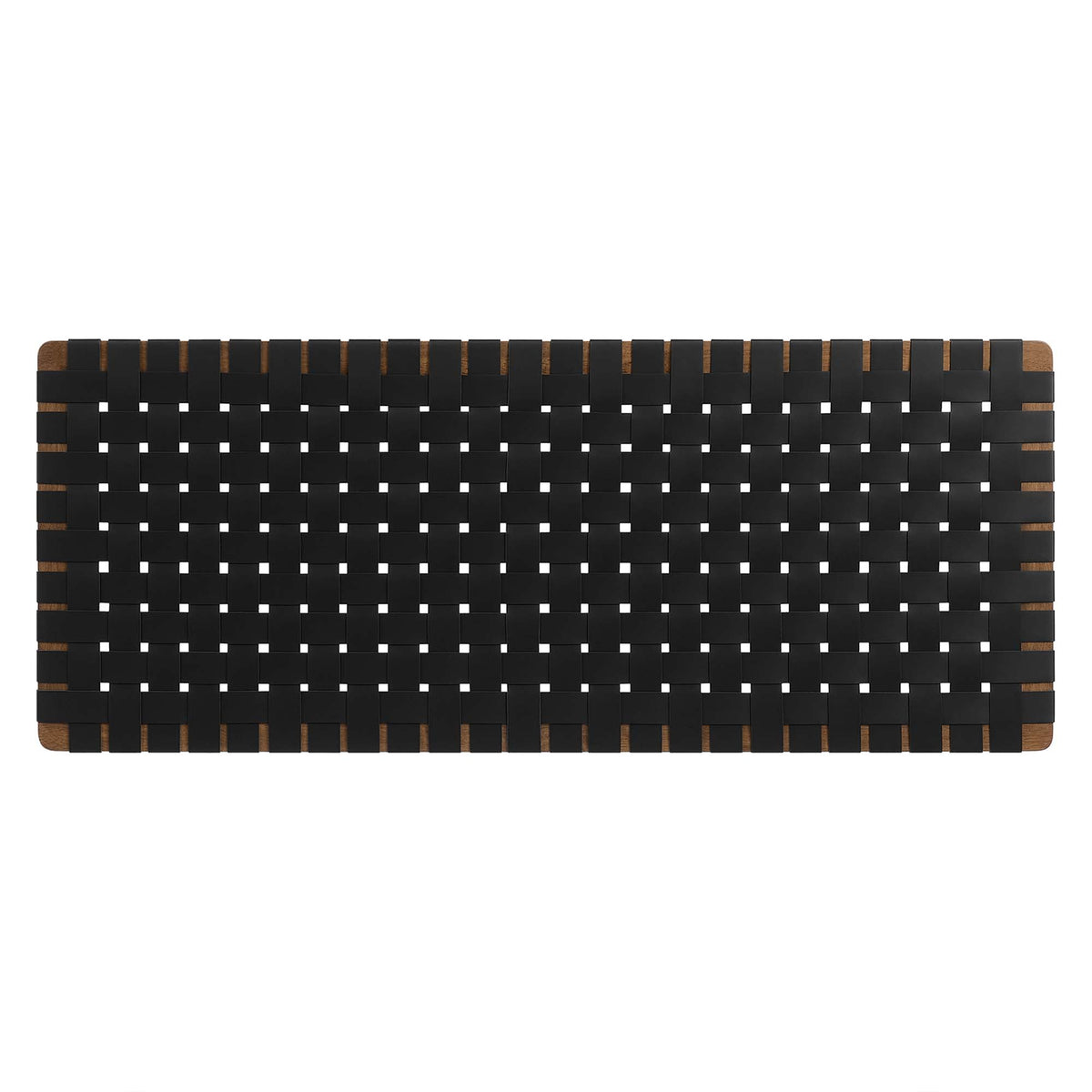 Sparta Weave Wall-Mount Vegan Leather Headboard - view 23