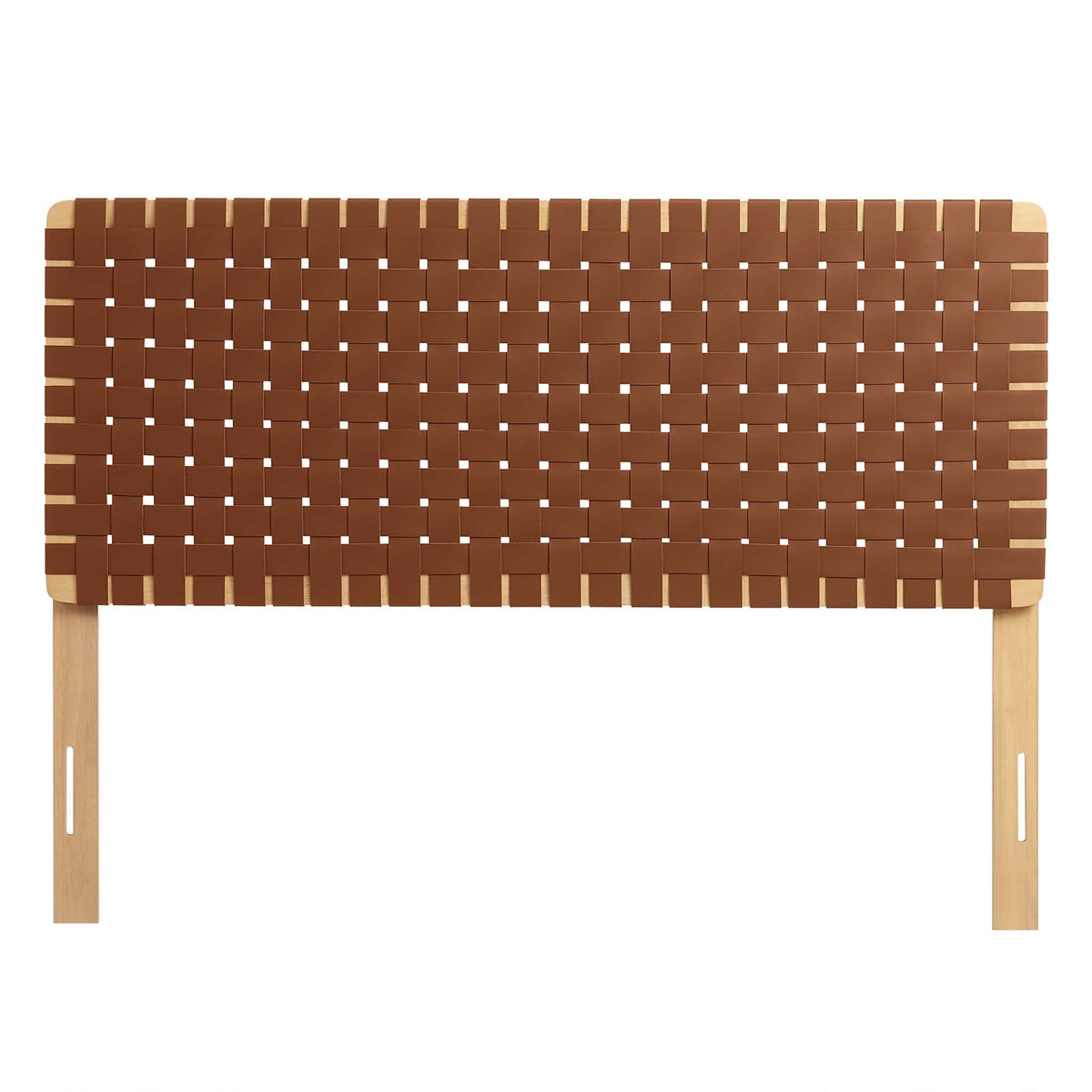 Sparta Weave Vegan Leather Headboard