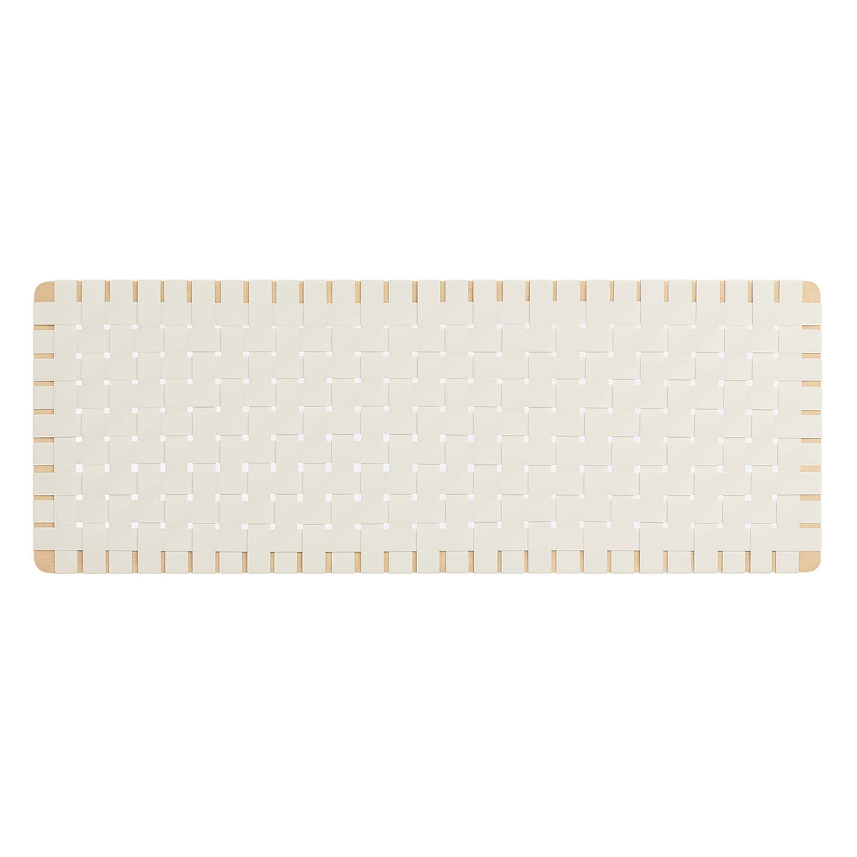 Sparta Weave Wall-Mount Vegan Leather Headboard - view 25