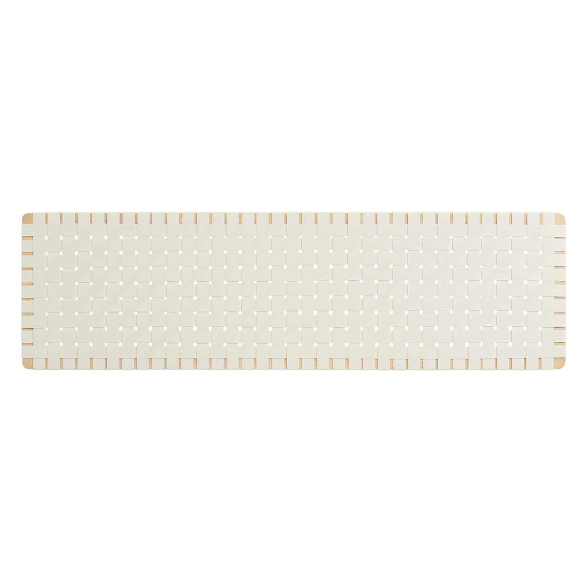 Sparta Weave Wall-Mount Vegan Leather Headboard - view 29