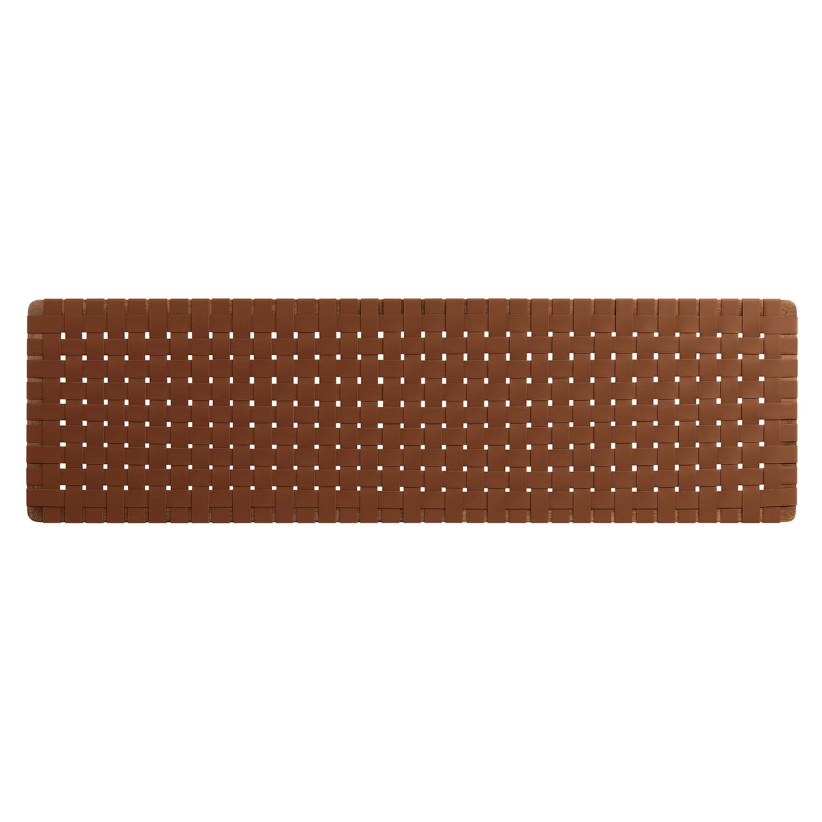 Sparta Weave Wall-Mount Vegan Leather Headboard - view 32