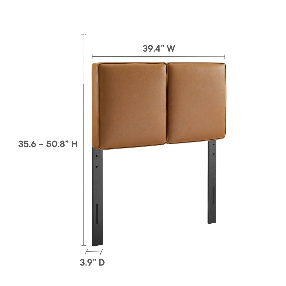 Lindee Vegan Leather Headboard - view 21