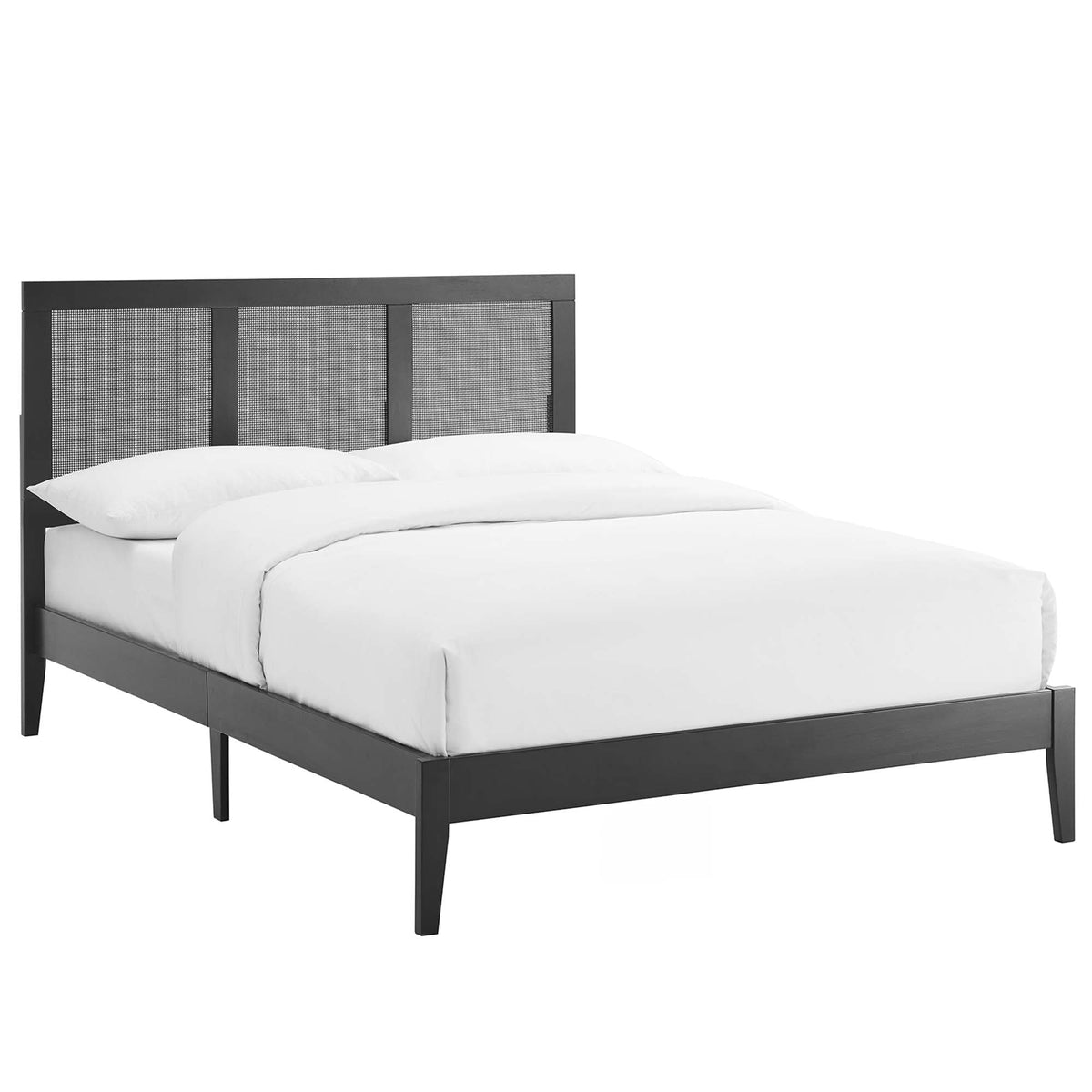 Sirocco Rattan and Wood Platform Bed - view 4