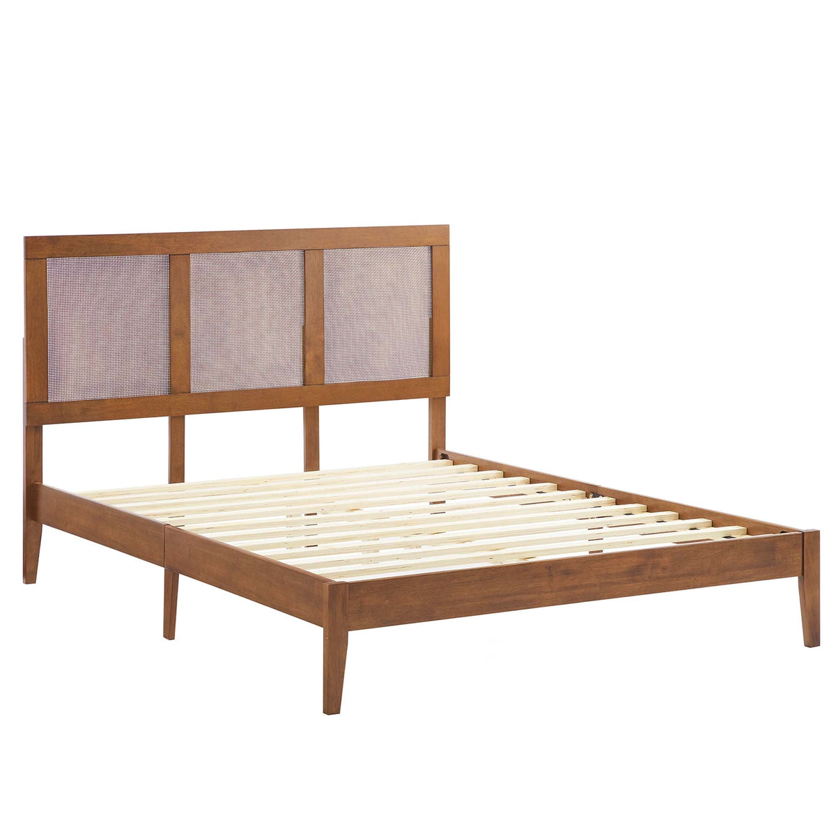 Sirocco Rattan and Wood Platform Bed - view 11
