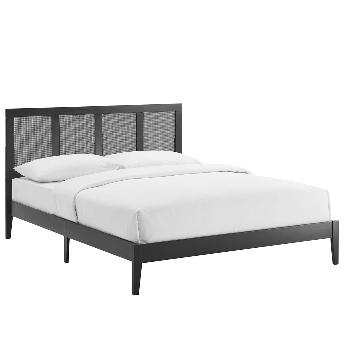 Sirocco Rattan and Wood Platform Bed - view 6