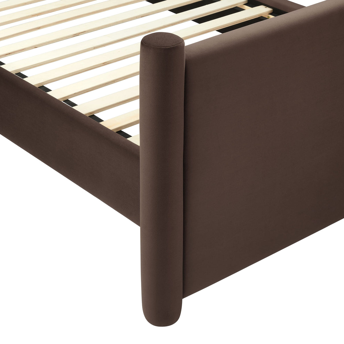 Rael Performance Velvet Platform Bed