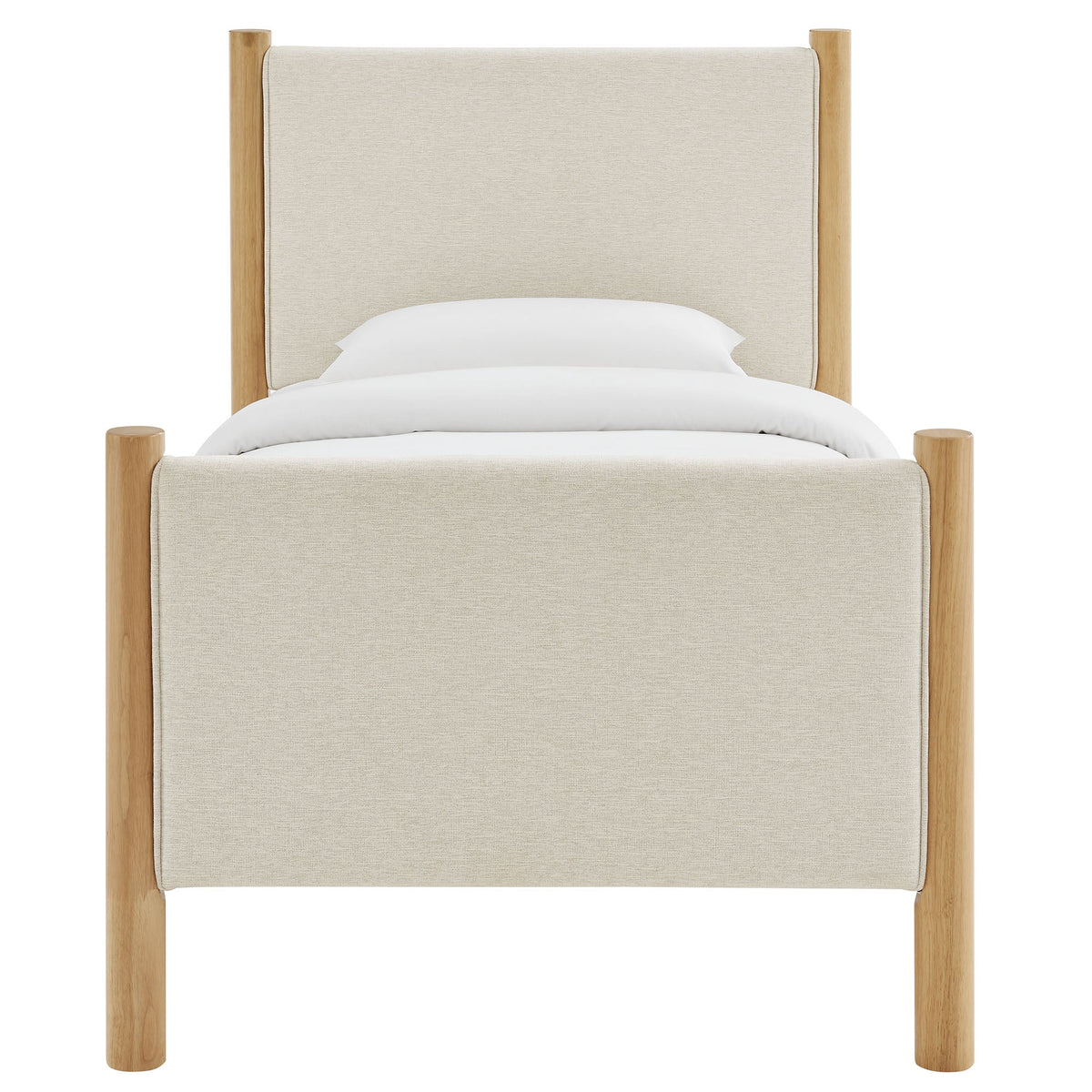 Maven Fabric Upholstered Platform Bed