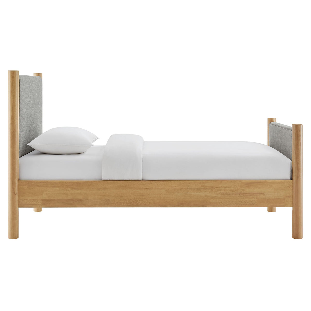 Maven Fabric Upholstered Platform Bed