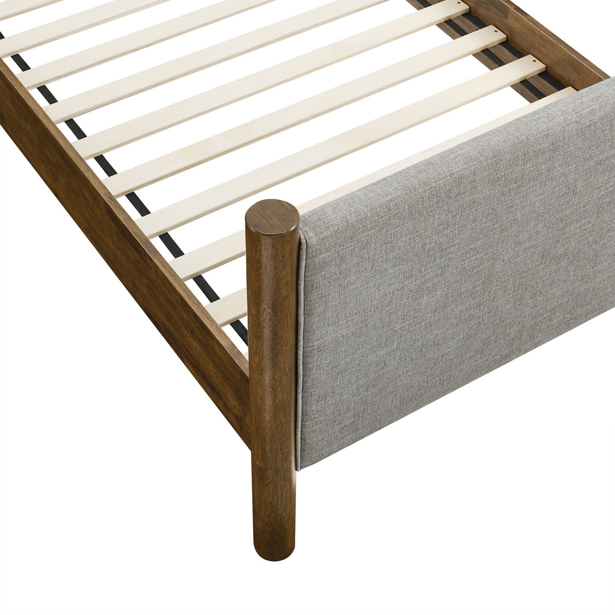 Maven Fabric Upholstered Platform Bed