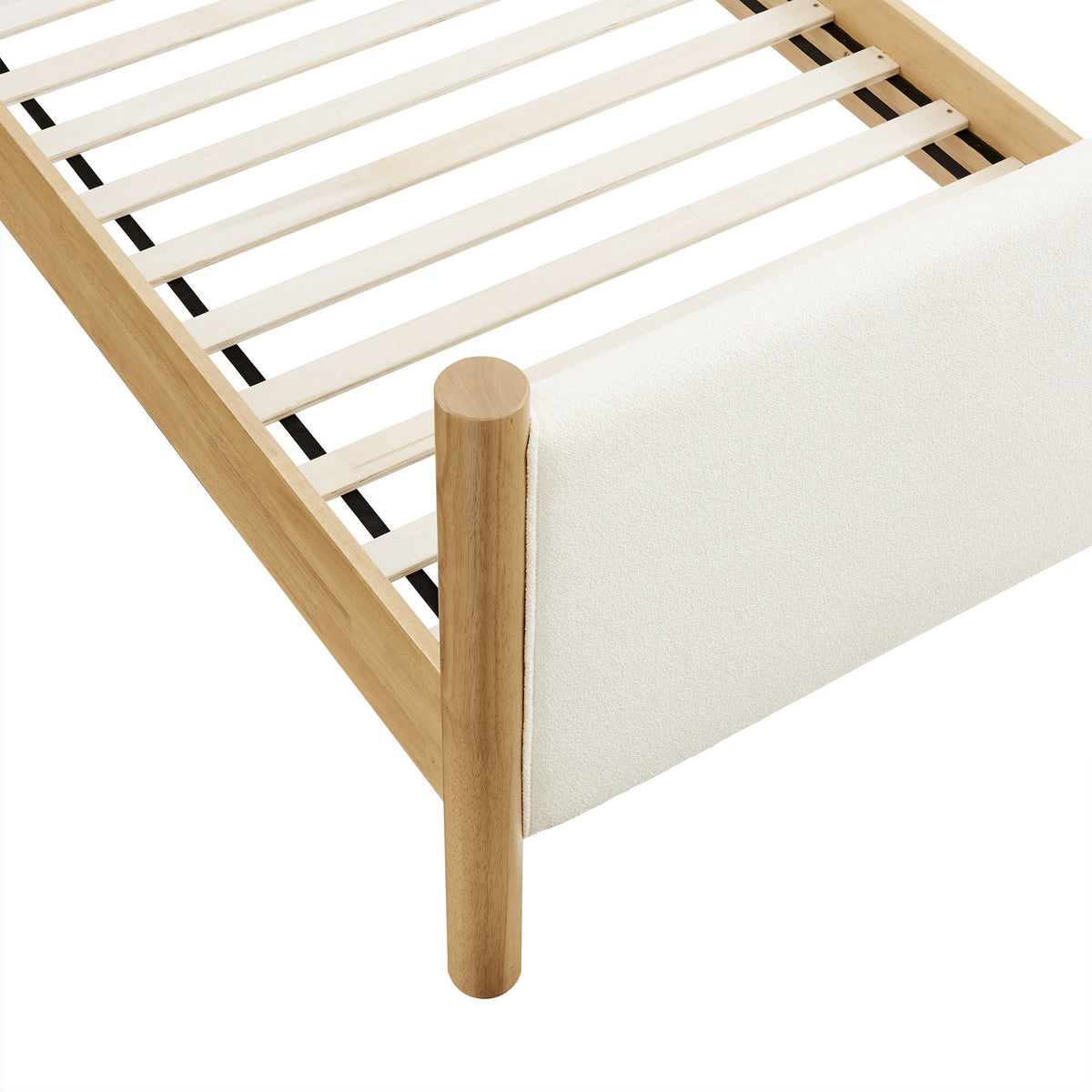 Maven Fabric Upholstered Platform Bed