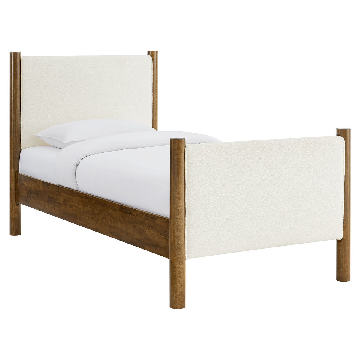 Maven Fabric Upholstered Platform Bed