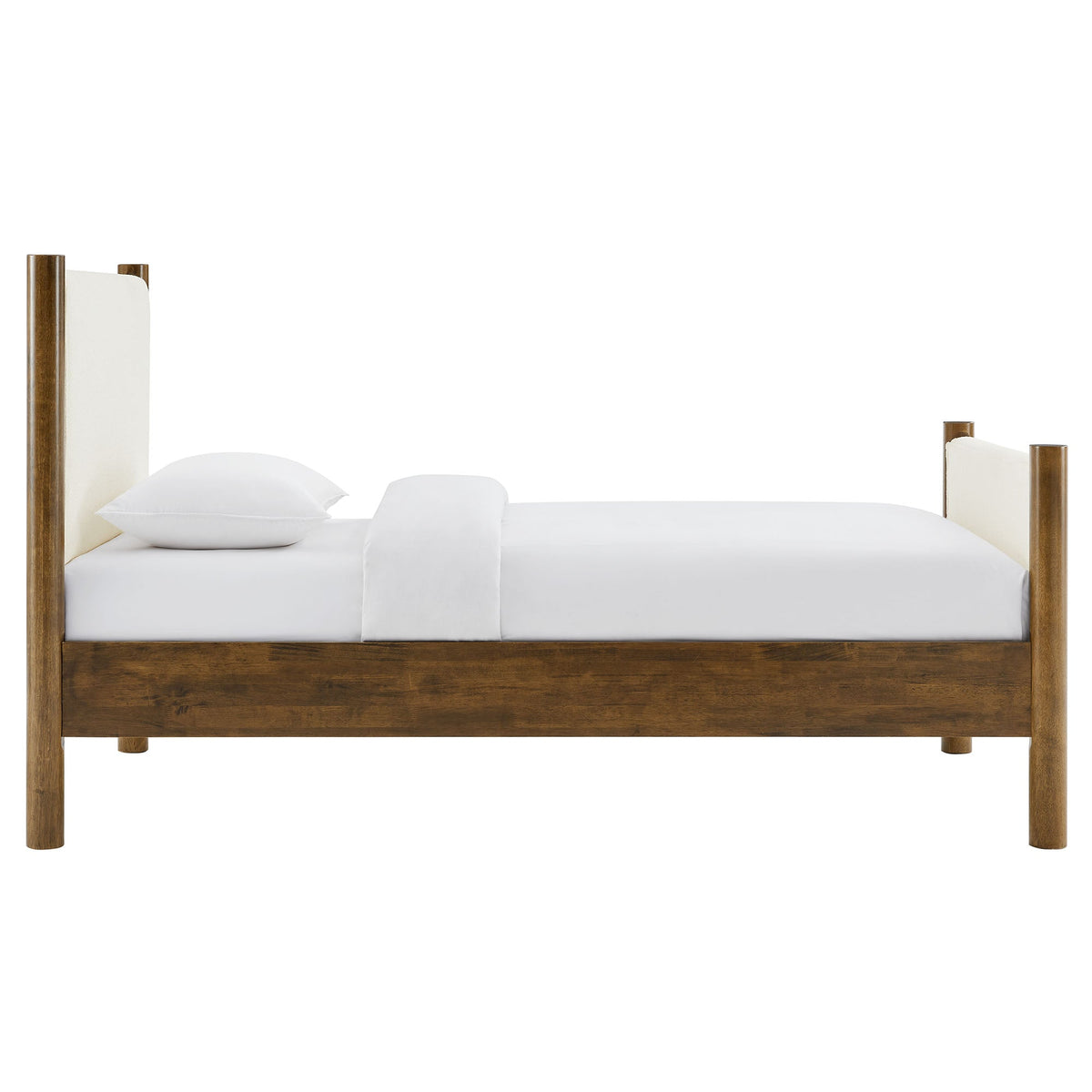 Maven Fabric Upholstered Platform Bed