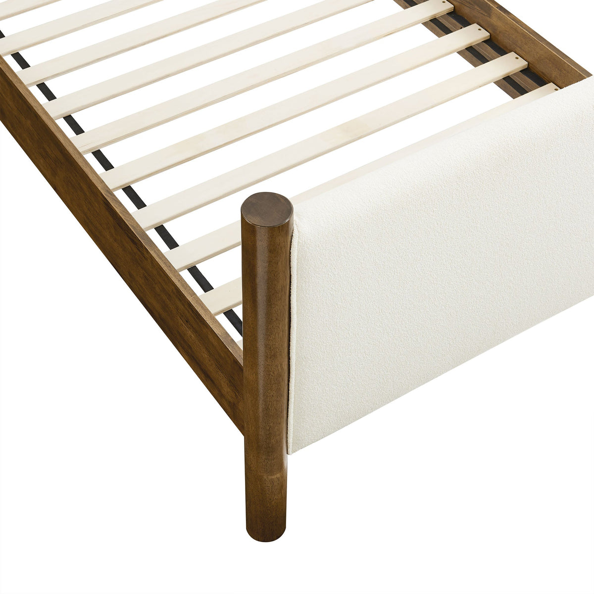 Maven Fabric Upholstered Platform Bed