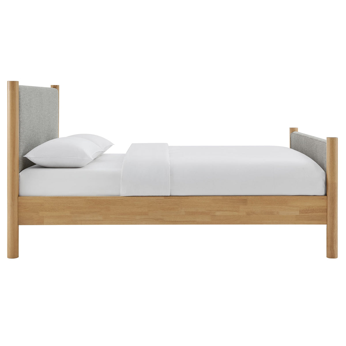 Maven Fabric Upholstered Platform Bed