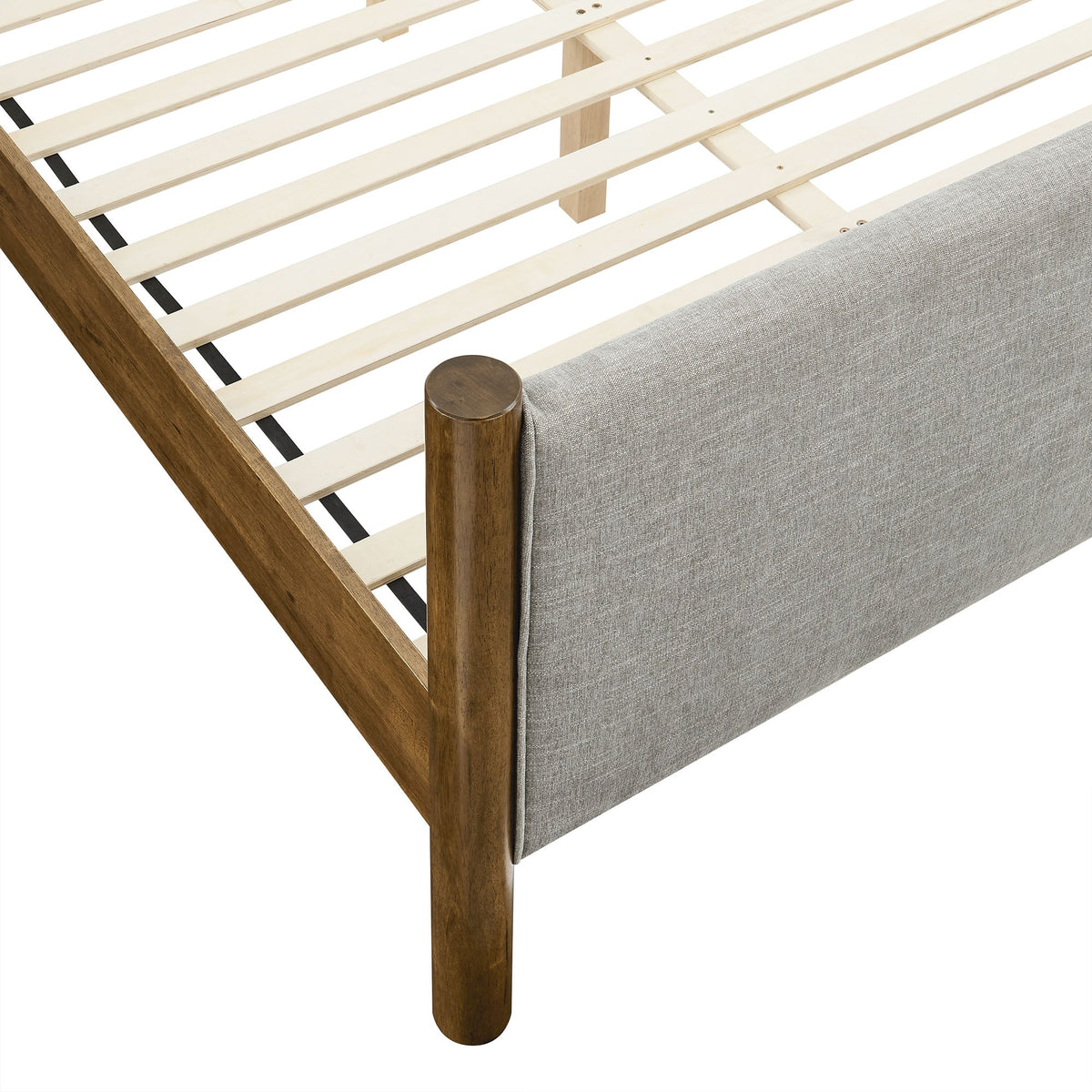 Maven Fabric Upholstered Platform Bed