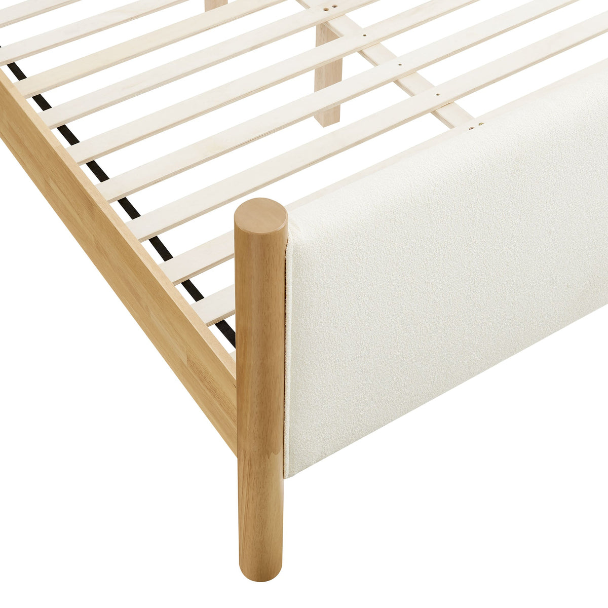 Maven Fabric Upholstered Platform Bed