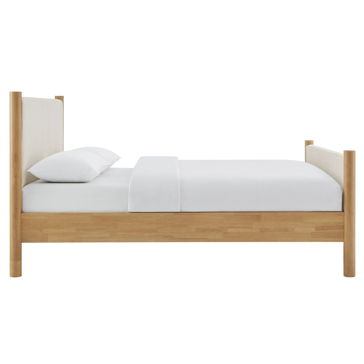 Maven Fabric Upholstered Platform Bed