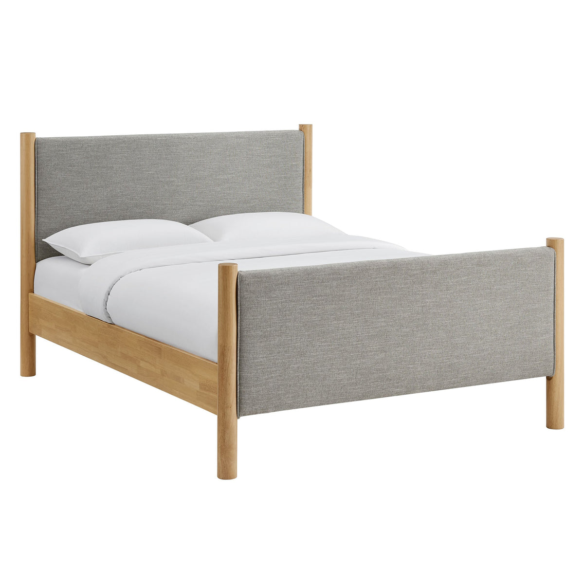 Maven Fabric Upholstered Platform Bed