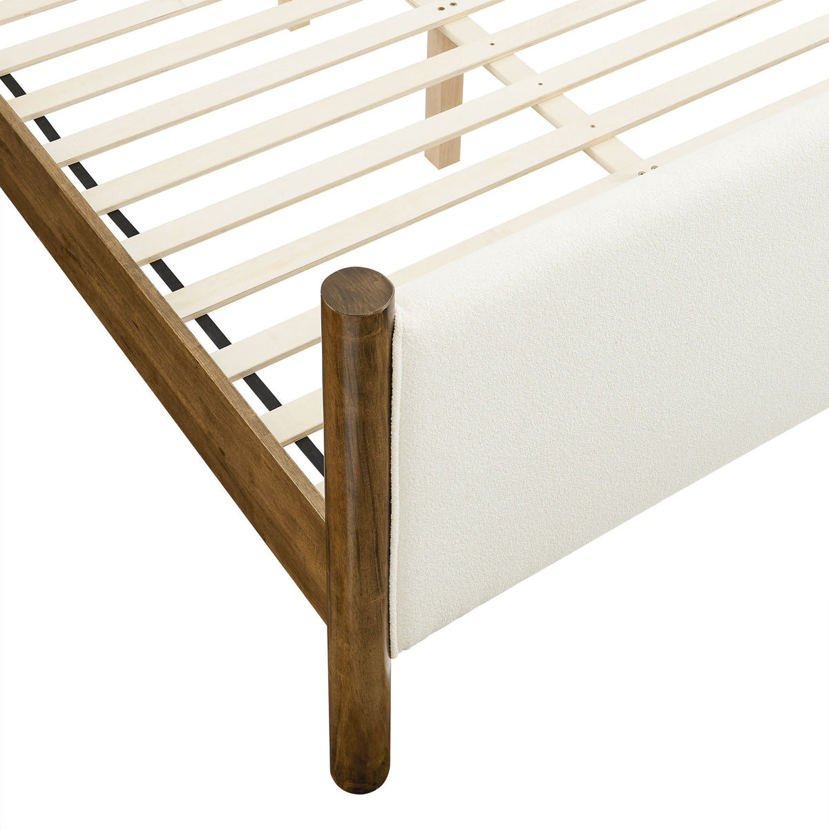 Maven Fabric Upholstered Platform Bed
