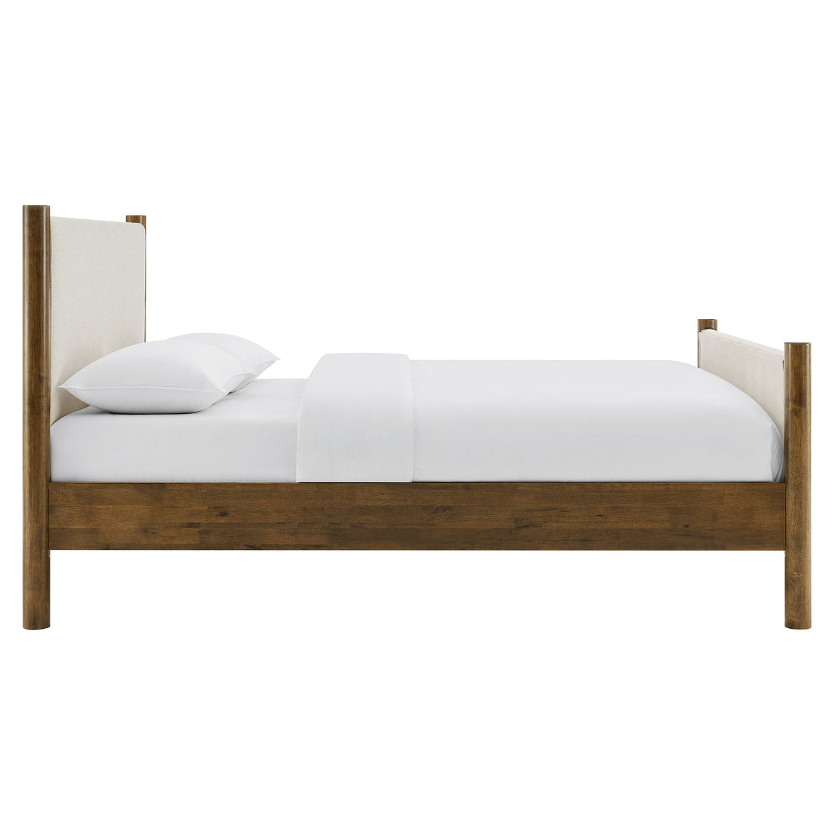 Maven Fabric Upholstered Platform Bed