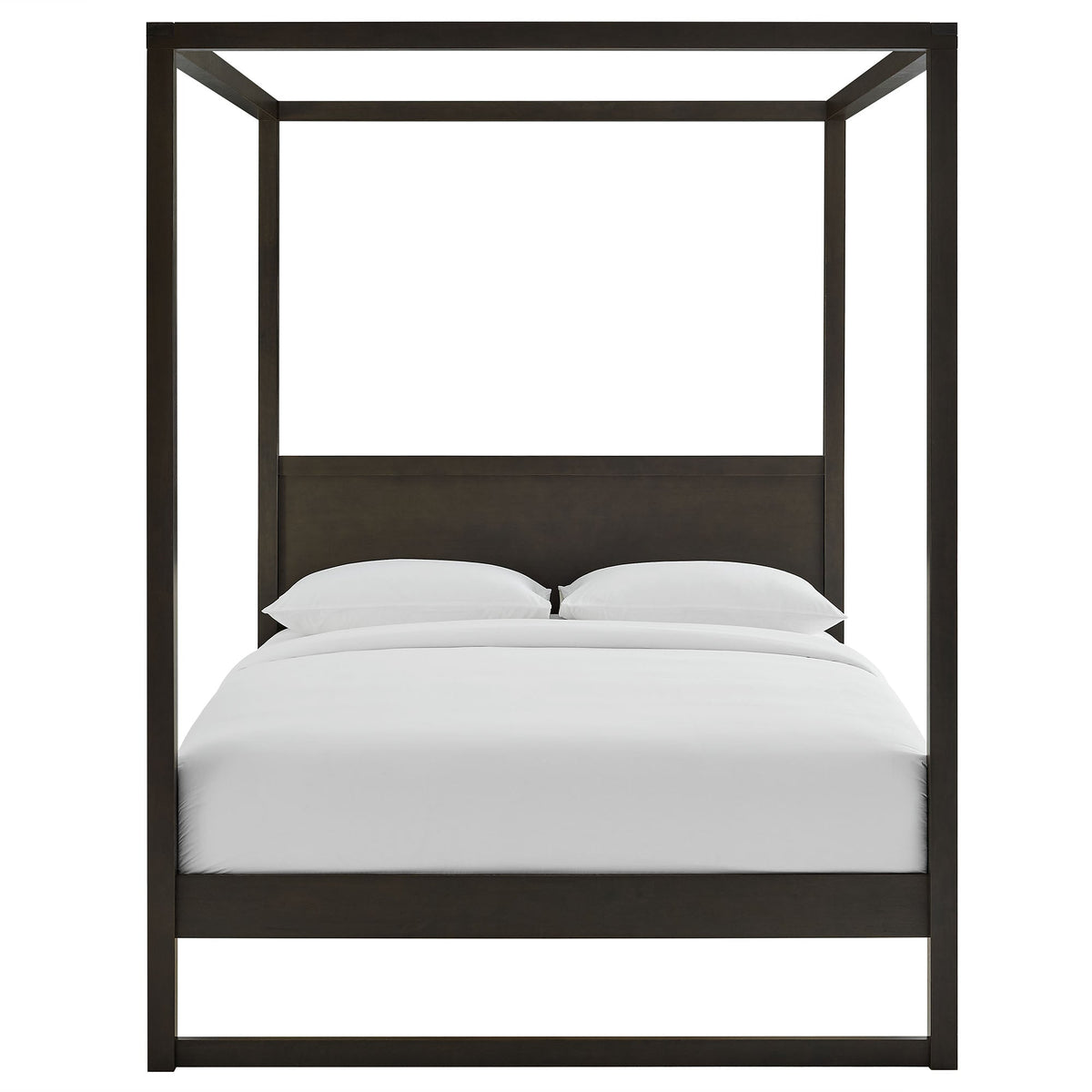 Alva Wood Canopy Platform Bed