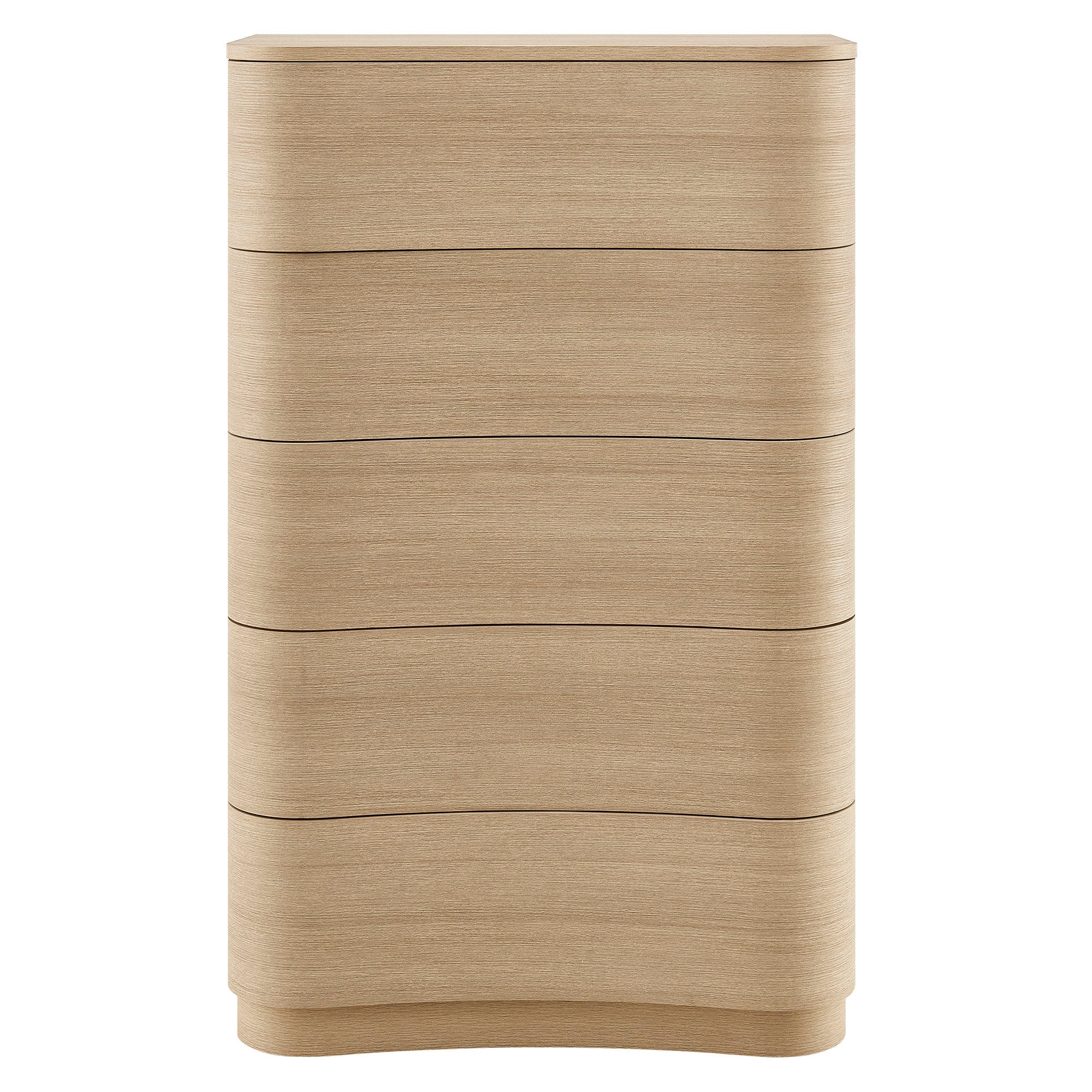 Mirae 5-Drawer Curved Dresser Chest of Drawers by Modway