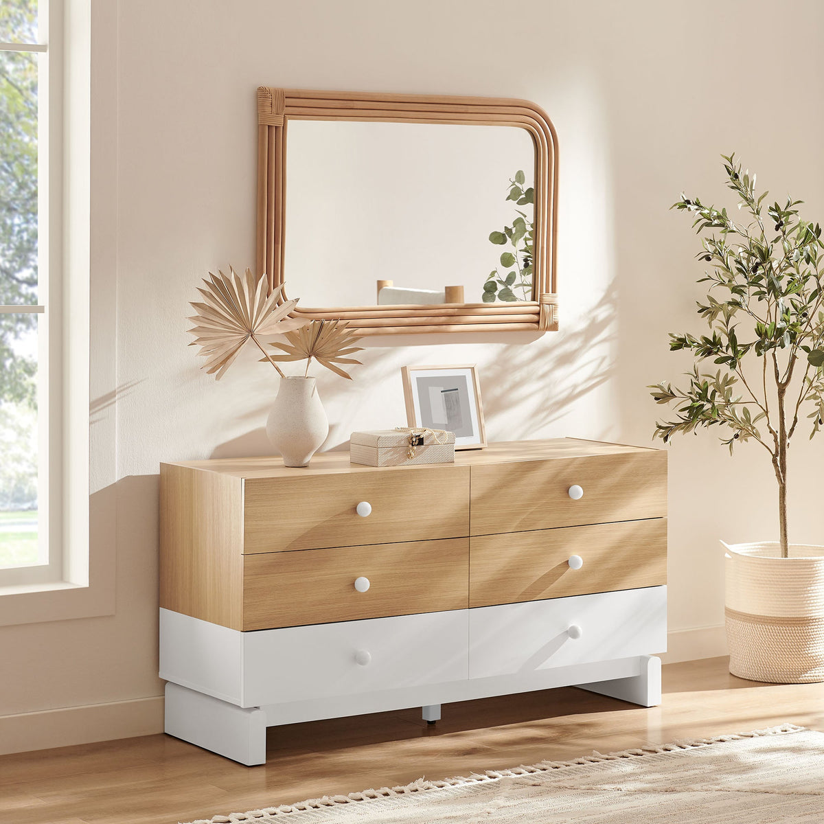Nolia 6-Drawer Color Block Dresser - view 7