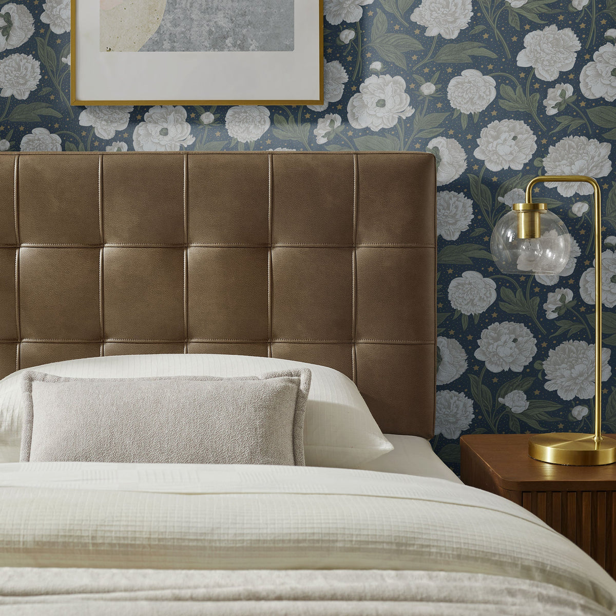 Lily Vegan Leather Headboard