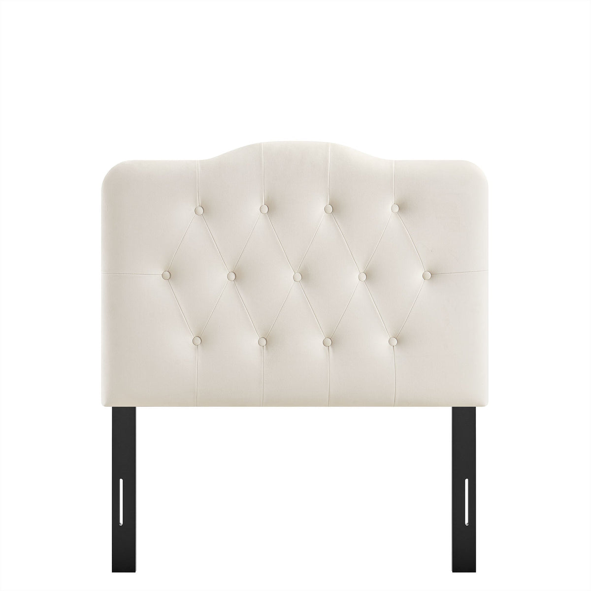 Annabel Diamond Tufted Performance Velvet Headboard