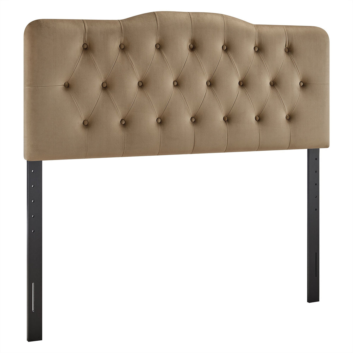 Annabel Diamond Tufted Performance Velvet Headboard