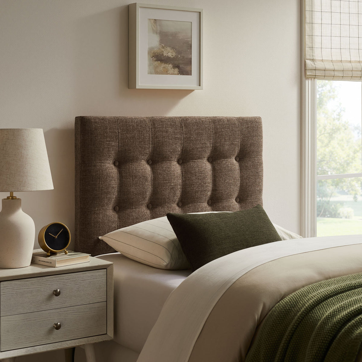 Emily Upholstered Fabric Headboard