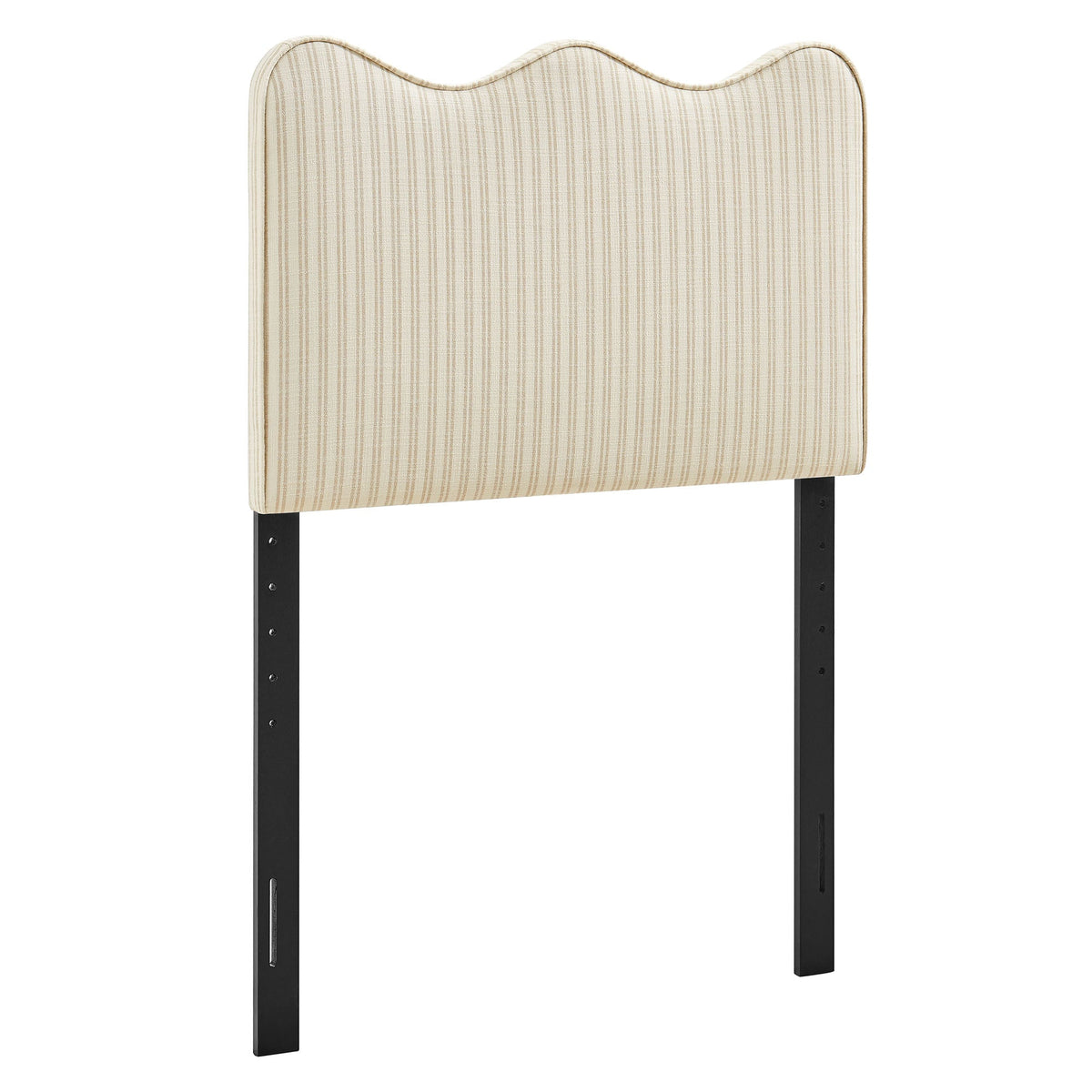 Athena Striped Fabric Upholstered Headboard