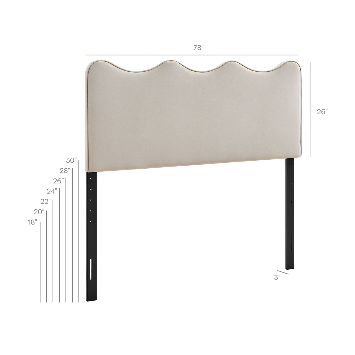 Athena Upholstered Headboard
