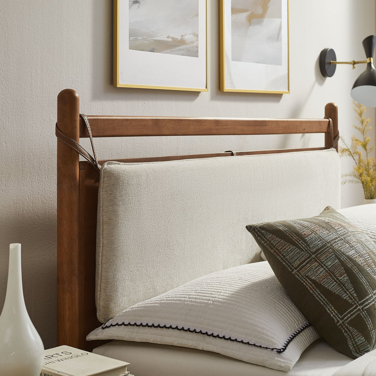 Leni Wood Platform Bed Frame