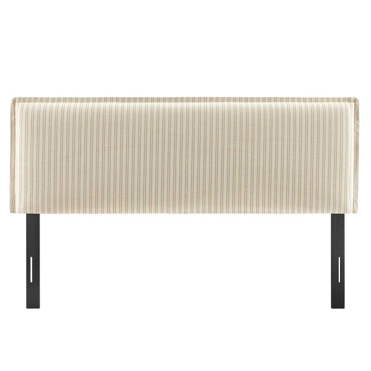 Camille Striped Linen Blend Headboard