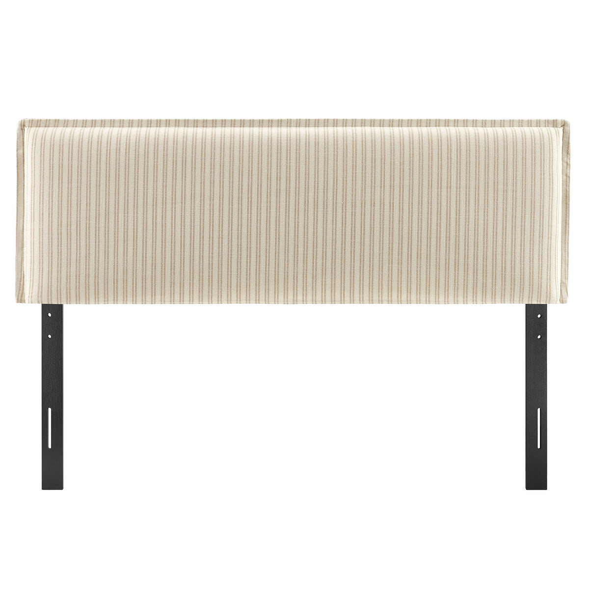 Camille Striped Linen Blend Headboard