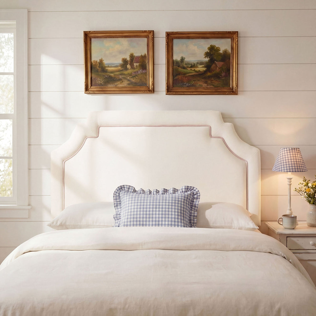 Magnolia Stain-Resistant Performance Velvet Headboard