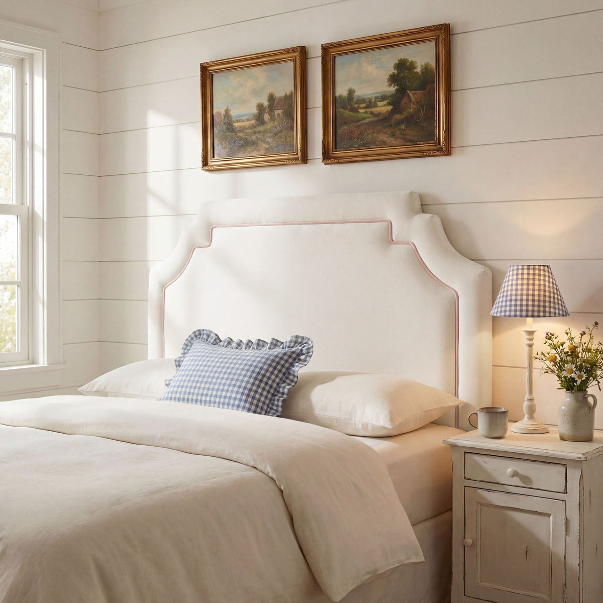 Magnolia Stain-Resistant Performance Velvet Headboard