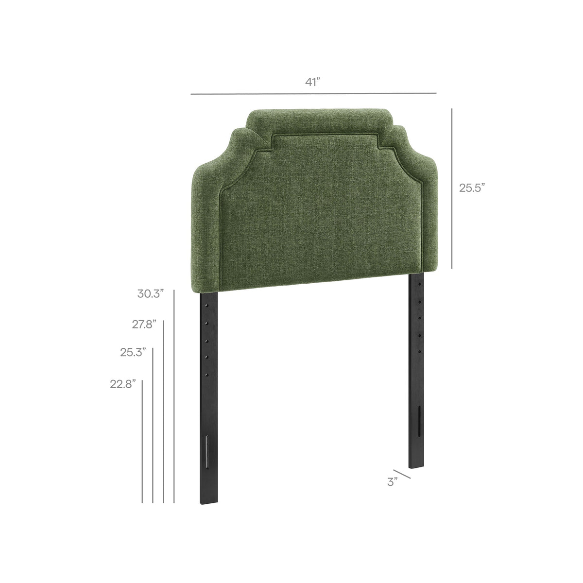 Magnolia Upholstered Fabric Headboard