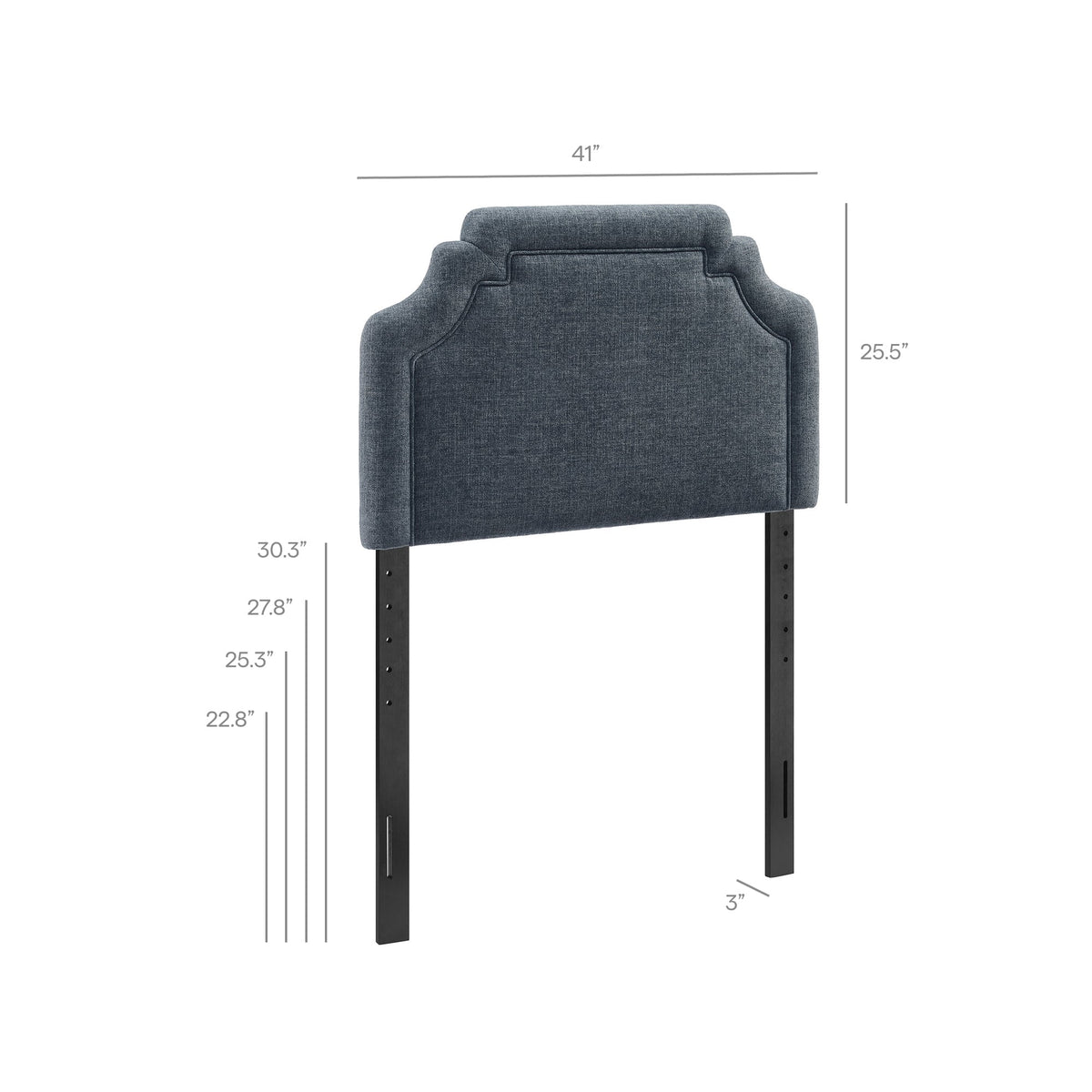 Magnolia Upholstered Fabric Headboard