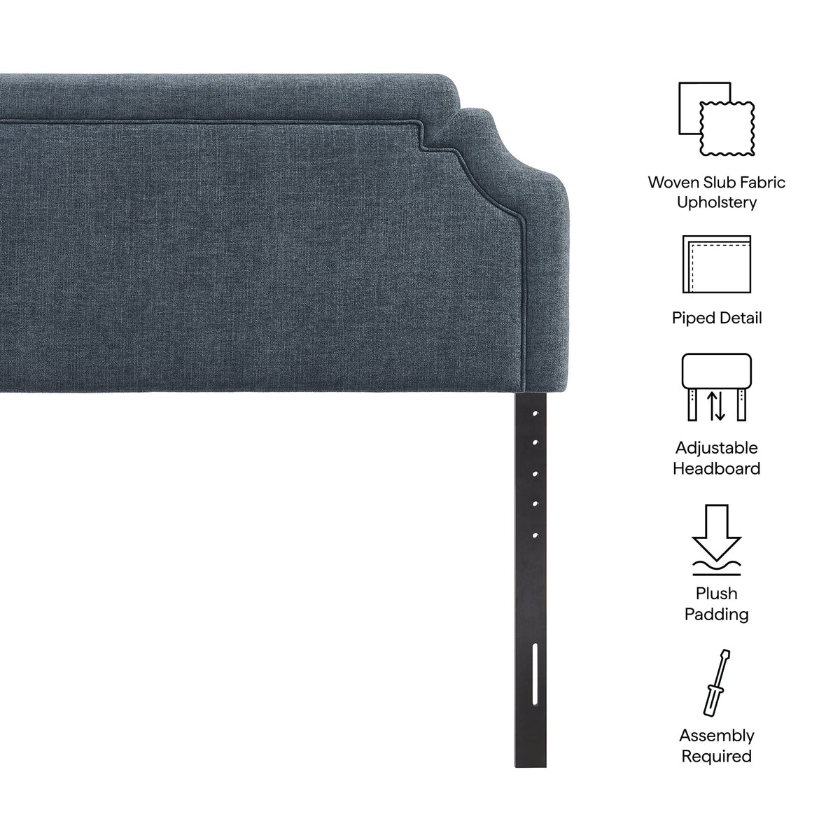 Magnolia Upholstered Fabric Headboard